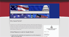 Desktop Screenshot of claudeparrish.com